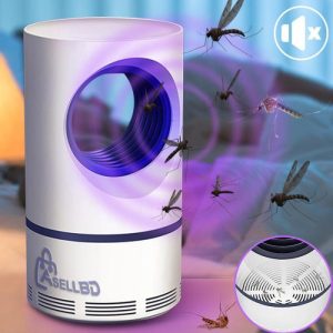 Vortex Mosquito Killer Lamp – USB Silent Trap (White)